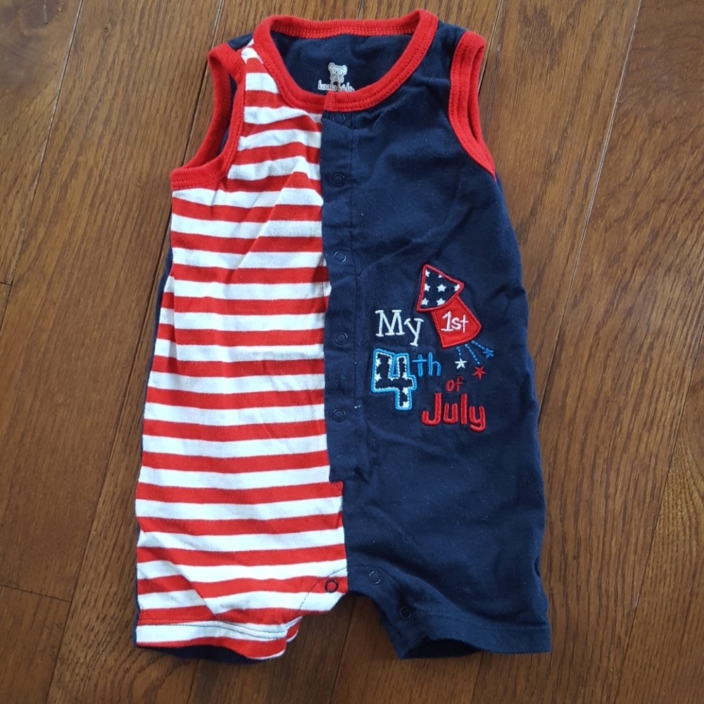 Baby's 4th of July romper